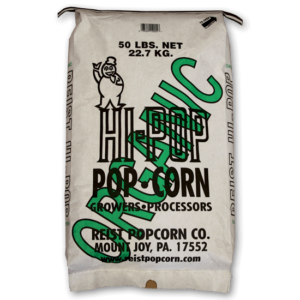 Organic Yellow Butterfly Popping Corn (50lb)